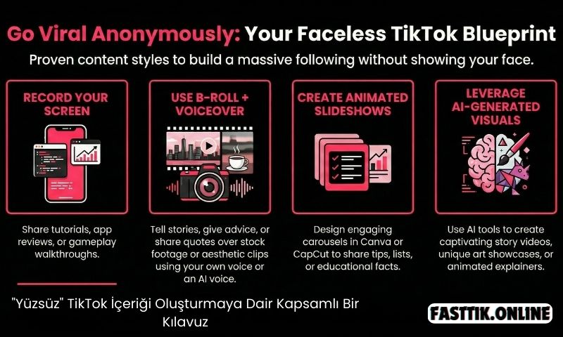 yüzsüz tiktok içerik fikirleri