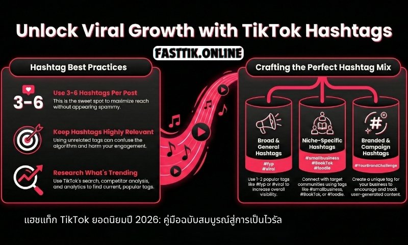 แฮชแท็ก TikTok ยอดนิยมปี